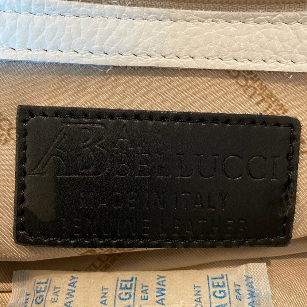 🎉HP🎉 LIKE NEW A.Bellucci genuine Italian tri-color pebble leather handbag - Picture 11 of 14